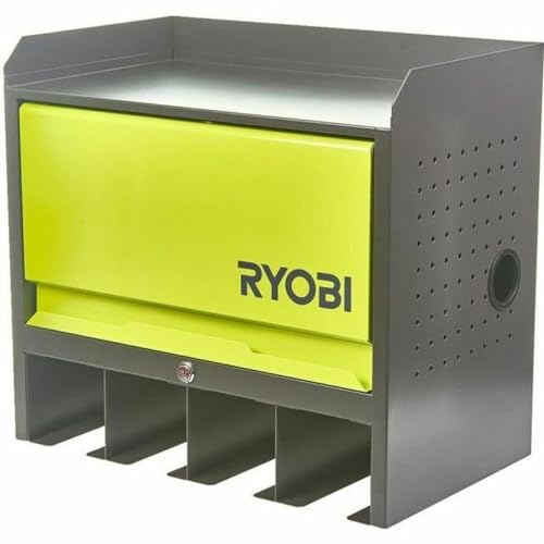 RYOBI Garagen-Wandschrank RHWS-01 (434mm lang, 478mm hoch, eintürig, Tragfähigkeit bis zu 150Kg) von Ryobi