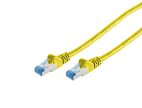 S/CONN maximum connectivity Patchkabel cat6A S/FTP PiMF Gelb 3m von S/CONN maximum connectivity