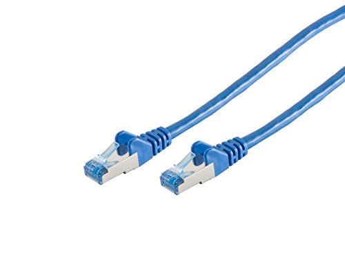 S/CONN maximum connectivity Patchkabel cat6A S/FTP PiMF Blau 1m von S/CONN maximum connectivity