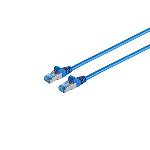 S/CONN maximum connectivity Patchkabel cat6A S/FTP PiMF Blau 7, 5m von S/CONN maximum connectivity