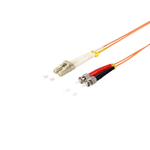 S-Conn 77941 Multimode-LWL-Duplex Patchkabel "LC/ST 50/125µ, OM2", 1m orange von S/CONN maximum connectivity