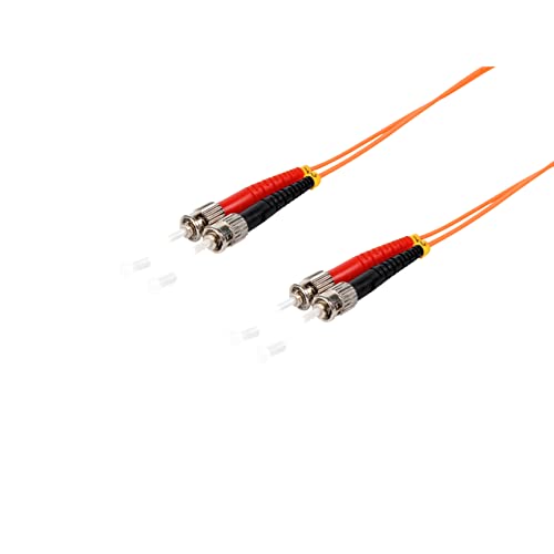 S-Conn 77905 Multimode-LWL-Duplex Patchkabel "Stecker/Stecker 50/125µ, OM2", 5m orange von S/CONN maximum connectivity