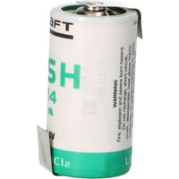 Saft - Lithium 3,6V Batterie Baby-C lsh 14 Z-Lötfahne von SAFT