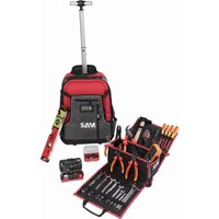 Sam Outillage - Textiler Rucksack 40L mit Elektriker Zusammensetzung 111 Werkzeuge CP-ELEC2 von SAM OUTILLAGE