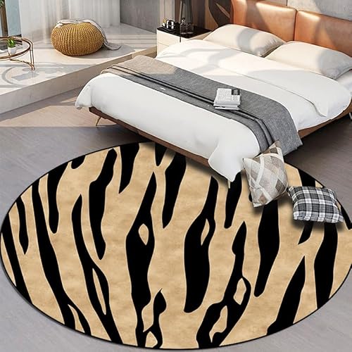 SANBEC 3D-Tiger-Muster, waschbarer Bodenmatte, Teppich, Schlafzimmer, Stuhlmatte, Bereich Teppich, Junge, Mädchen, Raumdekoration, Teppich von SANBEC