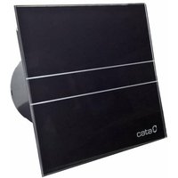 Cata e - Axial-Badlüfter E-100 gbt, mit Zeitschaltuhr, schwarz 00900502 - Sapho von SAPHO