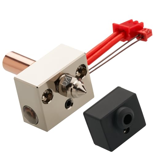 Sprite Extruder Hotend Heizblock Kit - Ender 3 S1 Heizblock Kit Upgrade 300°C mit Bimetall Heatbreak, Plated Copper Heater Block and Düse für Ender 3 S1, Ender3 S1 Pro/Plus, CR10 Smart Pro 3d Drucker von SAPLUSREPRAP