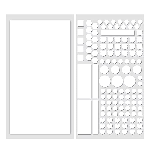 2 Stück Lichtblockierende Aufkleber, Lichtdämpfende LED-Filter für Router, Uhren und Elektrogeräte, LED-Abdeckungen Blackout (Weiß) von SAVITA