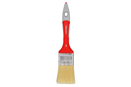 SAVY 4404040 Pinsel flach Bi Material Malerei 40 mm matt satiniert von SAVY