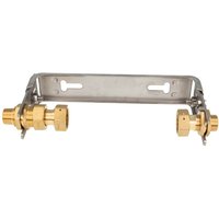 Schlösser Armaturen - js Wasserzähler-Bügel 3/4 Zoll - für Hauswasserzähler Q3 dn 20 Baulänge 190 mm, verstellbar, Edelstahl von SCHLÖSSER ARMATUREN