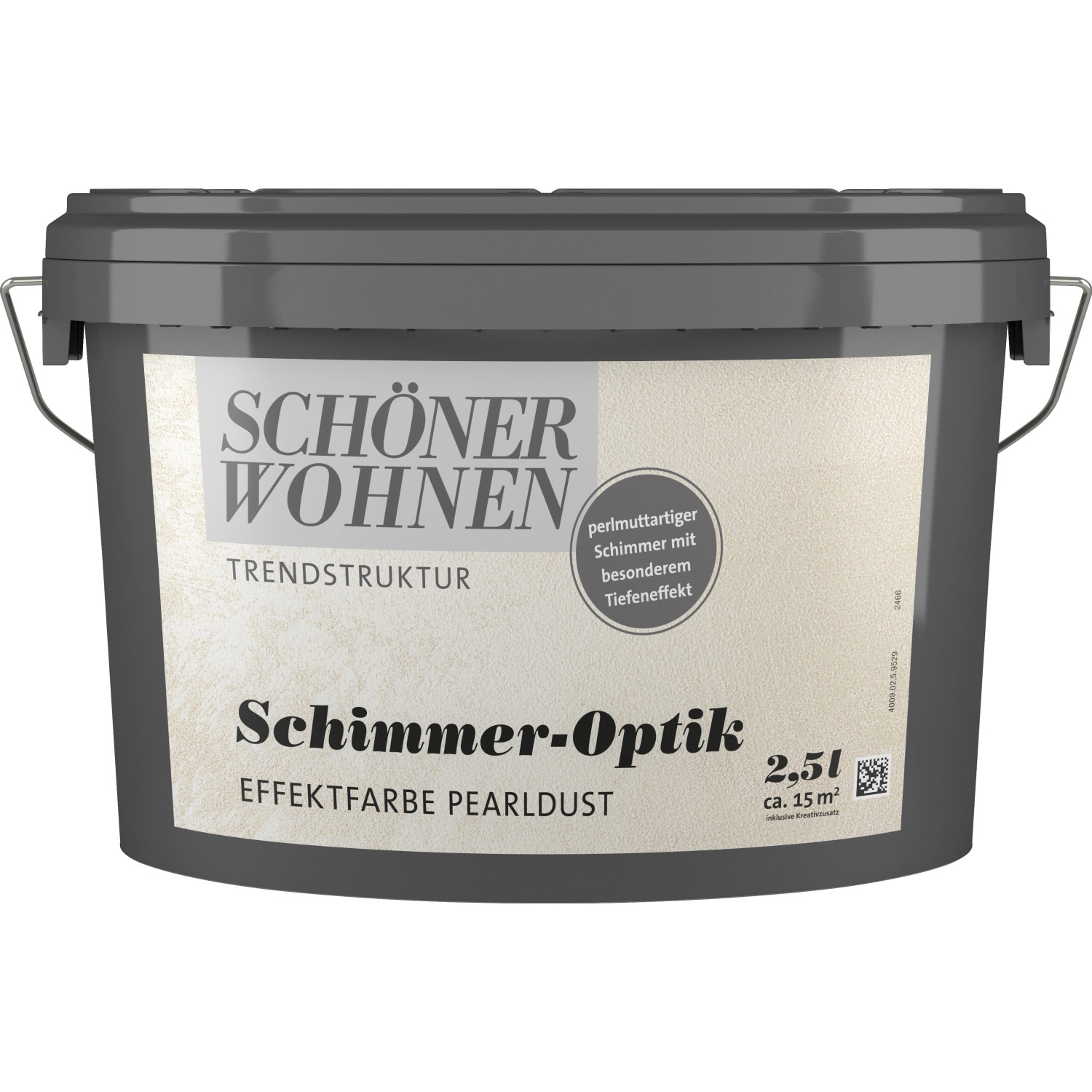 Schöner Wohnen Trendstruktur Schimmer-Optik Pearldust 2,5 l von SCHÖNER WOHNEN-Farbe