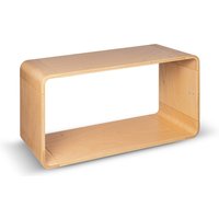Holz Nachttisch Schrank Regal Bücherregal Sideboard 80x40x30 cm Scleica Modulares System Japandi Mid Century Kostenloser Versand von SCLEICA