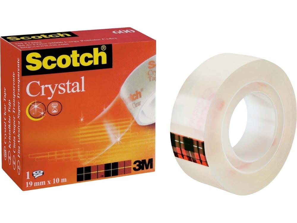 SCOTCH Klebeband Scotch Klebeband 'Crystal' 19 mm x 10 m (1-St) von SCOTCH