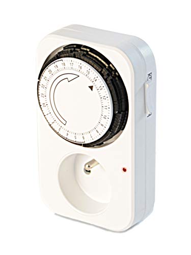 Programmer Spina - Power Programmer Timer Steckdose - elektrische Timer Prosa - Daily-Cat mechanische programmierbare interne MecaProg Interiors - White - HCN0019 SCS Sentinel von SCS Sentinel