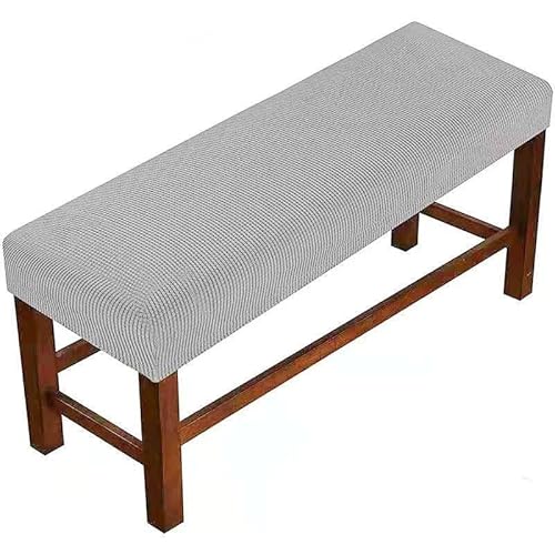 Elastisch-Bezug Für Esszimmer-Bank, Universal Stuhlhussen, Stretch Jacquard Dining Bench Cover Für Esszimmer, Abnehmbar, Bezug Für Esszimmerstuhl (Color : #68, Size : 160-180cm) von SDNAM