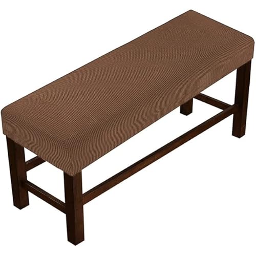 Universal Bezug für Esszimmerbank Bezug für Sitzbank Stretch Holzbank Schonbezug Bezug Für Fußhocker Bank Sitzbank Hocker Husse Flurbank Stuhlhusse Sofabank Bezüge (Color : #2, Size : 130-150cm) von SDNAM