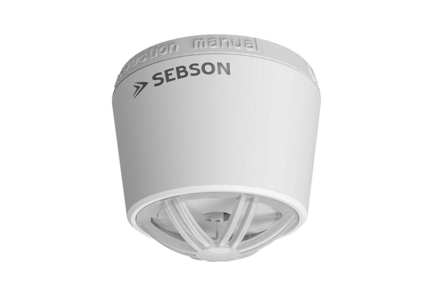 SEBSON Hitzemelder mit 10 Jahres Langzeit Batterie, Wärmemelder für Küche/Bad Hitzemelder von SEBSON