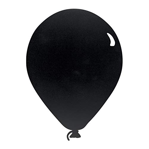 Securit Silhouette Kreidetafel "Luftballon" inkl. 1 Kreidestift und 4 Klettverschlusskleberstreifen zur Wandbefestigung - 39,6 x 29 cm von SECURIT