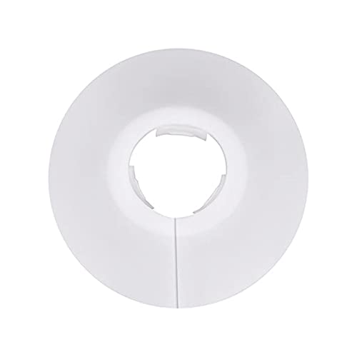 10 Stück Heizkörperrohr weiße Abdeckung weiße Kunststoff-Rohrschellen Rohrdekoration Abdeckung für 15-16 mm Durchmesser Rohr von SEIWEI