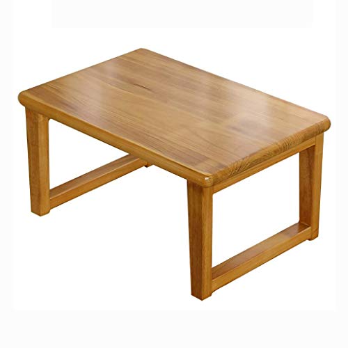 SHGDAIO Couchtisch, 30 cm niedriger Tisch im japanischen Stil, Tagesbetttisch/Teetisch, Kleiner Esstisch/Computertisch aus massivem Holz von SHGDAIO