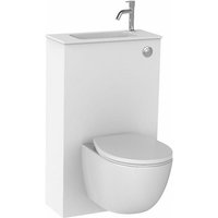 WC-Trio-Paket SIAMP Bati Wand-WC + WC-Becken + Handwaschbecken - 10005127 WC-Trio-Paket SIAMP Bati Wand-WC + WC-Becken + Handwaschbecken - 10005127 von SIAMP
