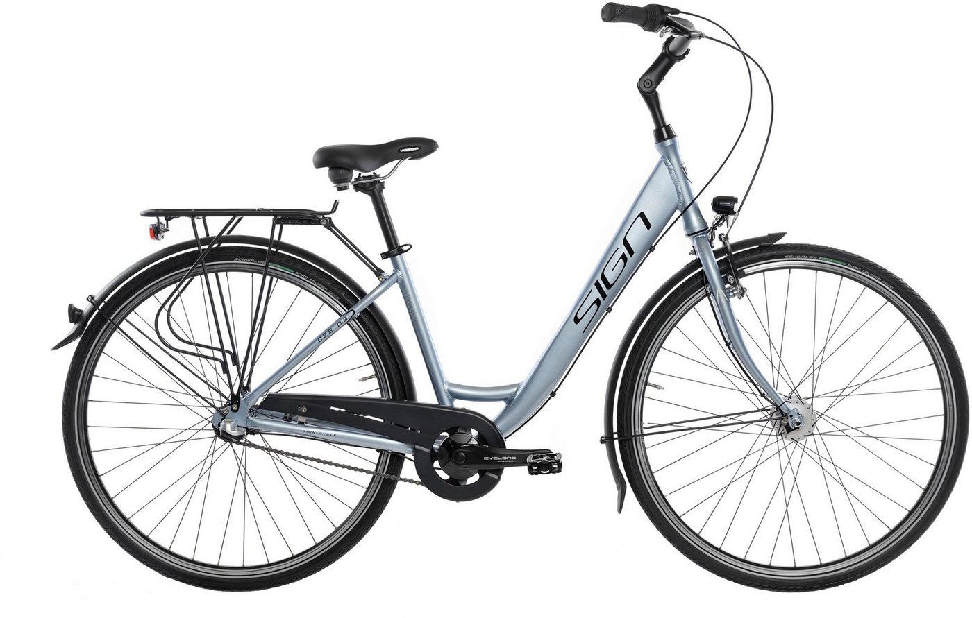 SIGN Cityrad, 3 Gang Shimano NEXUS SG-3C41 Schaltwerk, für Damen und Herren von SIGN