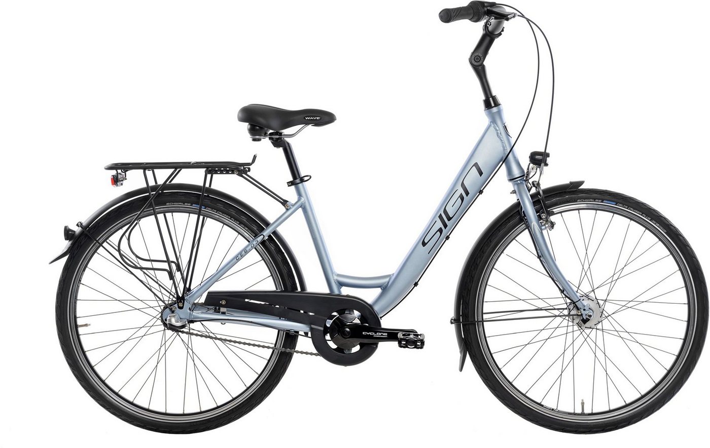 SIGN Cityrad, 7 Gang Shimano NEXUS SG-C3001-7C Schaltwerk, für Damen und Herren von SIGN