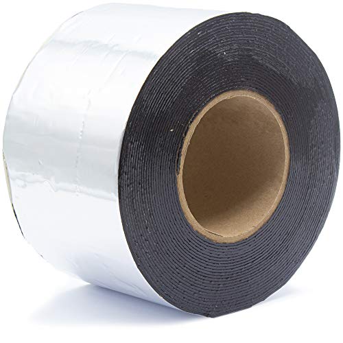 SILISTO Bitumenband Reparaturband 225 mm x 10 Meter, Farbe Alu von SILISTO