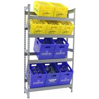 Proregal kit simonbottle 4-2000X1000X300 grau - Grau von SIMONRACK