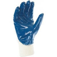 Vollbeschichteter Handschuh mit Moltonträger 100% Baumwolle SINGER - Schwere Arbeiten in feuchten Umgebungen - Größe 10 - NBR32703 von SINGER SAFETY