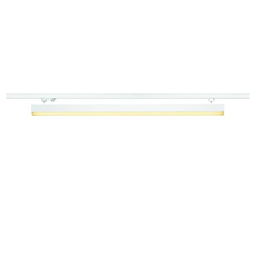 SLV 3 Phasen System Leuchte SIGHT TRACK / LED 3-Phasen-Strahler, Spot, Decken-Strahler, Decken-Leuchte, Schienensystem, Innen-Beleuchtung / 3000/4000K 37W weiß von SLV