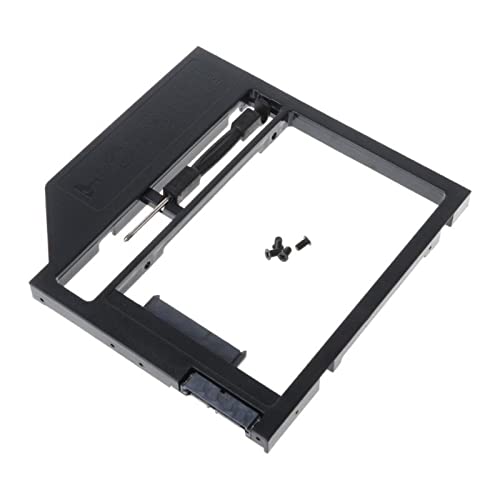 SM-PC®, 9.5mm / 9mm SATA HDD SSD Universal Caddy Festplattenadapter 2,5" für Notebook Laptop mit Wechselschacht #749 von SM-PC