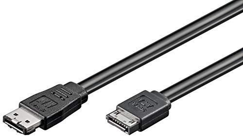 SM-PC® 1,5m SATA Kabel eSATA -> SATA 1.5GBs / 3GBs / 6GBs HDD Datenkabel #429 von SM-PC