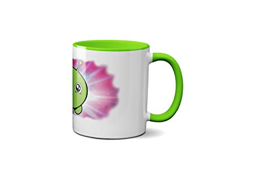 Kaffeetasse aus Keramik, Motiv: Final Space Mooncake, inspiriert von Universum, Herren/Damen von SMARTYPANTS