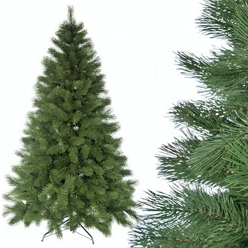 SMEREKA Künstlicher Weihnachtsbaum 150cm - 100% Spritzguss Weihnachtsbaum Made in EU - Künstlicher Tannenbaum mit Ständer Metall - Christbaum Künstlich wie Echt Christmas Tree (150 cm) von SMEREKA