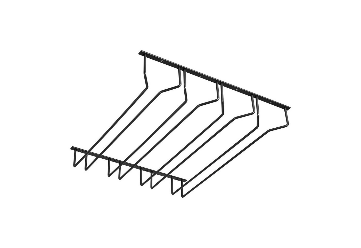 SO-TECH® Gläserhalter schwarz / Chrom poliert - verschiedene Ausführungen von SO-TECH®