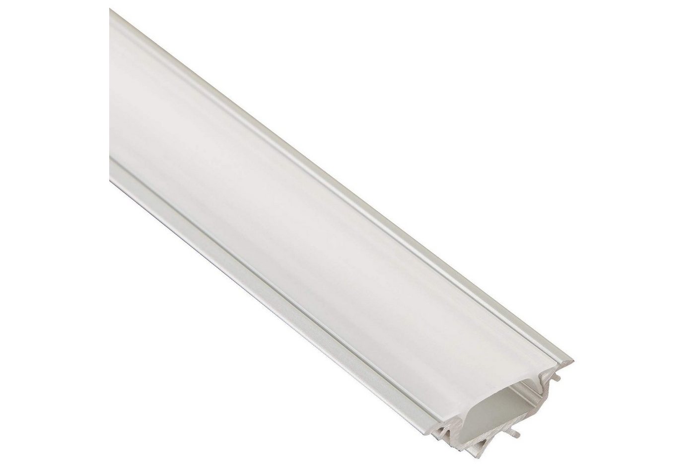 SO-TECH® LED-Stripe-Profil 25 Stück LED-Aluprofil 44, 55, 66 oder 99, Länge je 2 m, Abdeckung opal oder klar, versch. Ausführungen von SO-TECH®