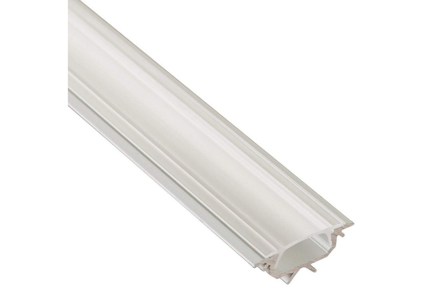 SO-TECH® LED-Stripe-Profil 25 Stück LED-Aluprofil 44, 55, 66 oder 99, Länge je 2 m, Abdeckung opal oder klar, versch. Ausführungen von SO-TECH®