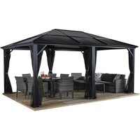 SOJAG Pavillon »Meridien«, rechteckig, BxHxT: 485 x 270 x 365 cm - grau von SOJAG