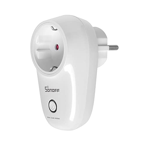 SONOFF S26R2ZB Zigbee Smarte Steckdose,Erfordert Zigbee Hub,Zigbee Smart Plug mit Timer-Modus und Sprachsteuerung,Zigbee Smarthome Steckdose Funktioniert mit Alexa,Echo Dot,Google Home und Ifttt. von SONOFF