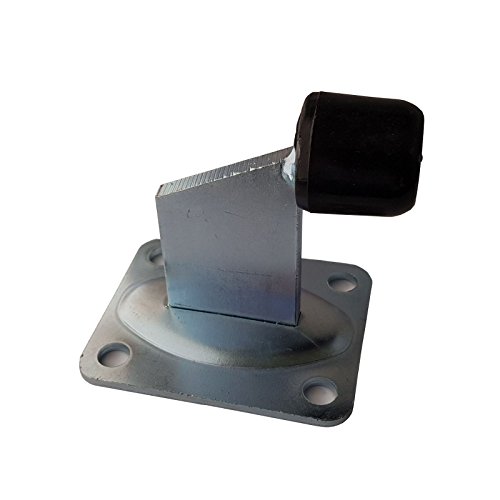 2 x SO-TOOLS® Torstopper Höhe 100 mm verzinkt mit Ankerplatte 100 x 80 mm Türstopper für Rolltore und schwere Türen von SOTOOLS
