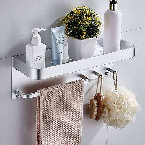SOYDAN Bad Lagerung Rack Regal Für Bad Shampoo Dusche Gel Wand-Wc Multifutional Handtuch Halter Mit Haken von SOYDAN