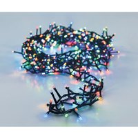 Weihnachts Lichterkette bunt - 30 m / 1500 led - Multicolor Deko Baum Beleuchtung mit Controller und Speicherchip - für Außen und Innen von SPETEBO