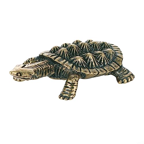 SPORTARC Solide Kupfer Schildkröte Skulptur Ornamente Messing Tier Statue Langlebigkeit Schildkröte von SPORTARC