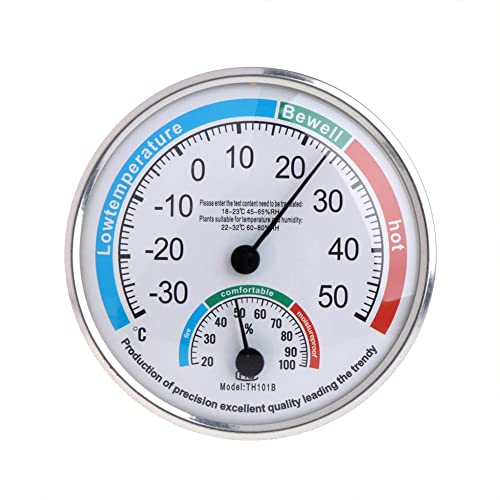 Thermometer Hygrometer Thermo Analog Luftfeuchtigkeit Raumklima Kontrolle Innen von SPORTARC