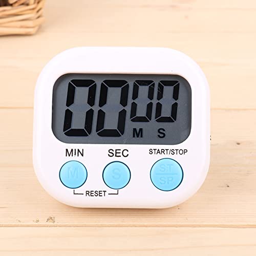 Timer, Küchentimer zum Kochen, Eieruhr, Magnetische Digitale Stoppuhr Uhr Timer für Lehrer, Studium, Übung, Ofen, Backen von SPORTARC