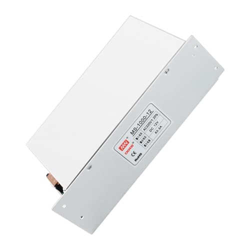 Industrielles Schaltnetzteil der MS-Serie, 1000 W AC- und DC-Eingang, hohe Leistung und kleine Größe (Size : MS-1000-12) von SRWNMTGFK