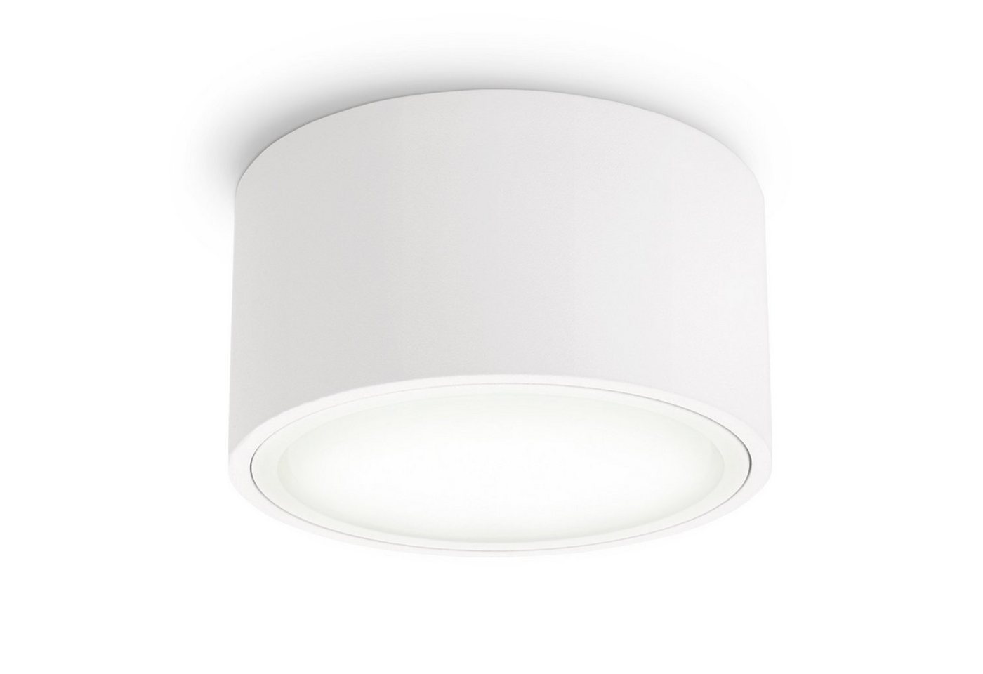 SSC-LUXon Aufbauleuchte Flache Aufbauleuchte CELI-X mit LED GX53 5W neutralweiss Spot rund, Neutralweiß von SSC-LUXon