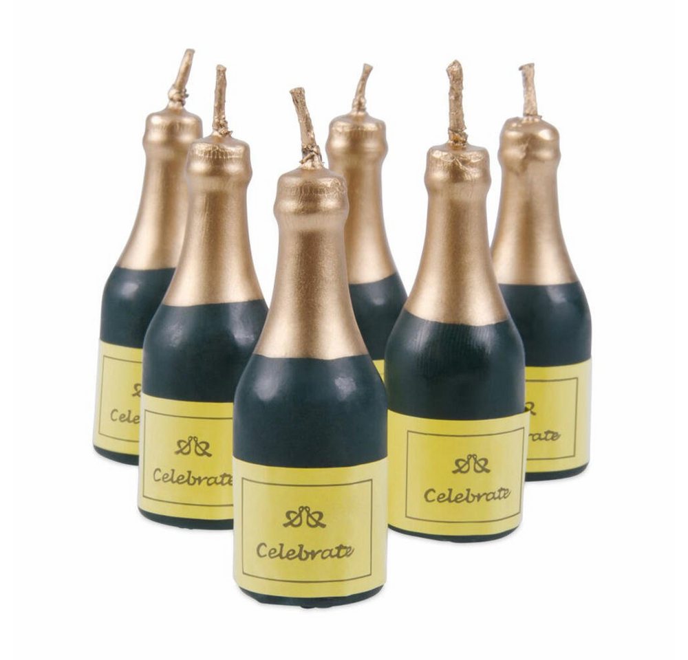 STÄDTER Formkerze Sekt-Flasche Set 6-tlg. (Set) von STÄDTER