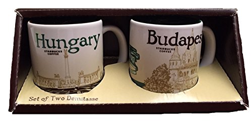 STARBUCKS Set Demitasse Cups 89ml Ungarn Budapest Hungary STARBUCKS Set Demitasse Cups 89ml Ungarn Budapest Hungary von STARBUCKS